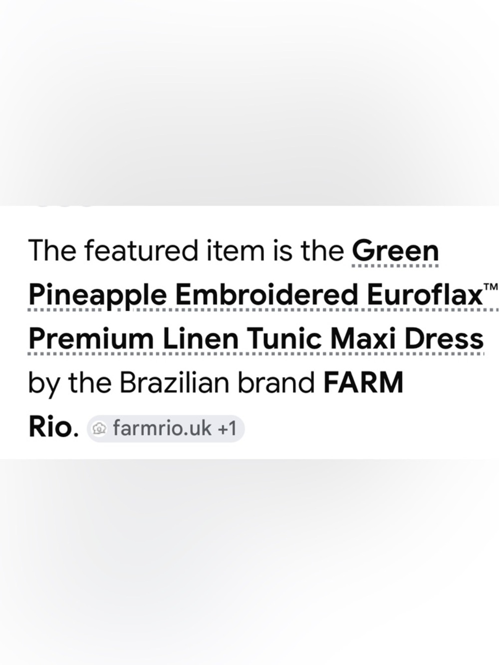 FARM Rio Emerald Green pineapple Maxi Dress with Yellow & Blue Embroidery - Picture 14 of 14